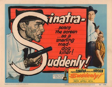 Suddenly 1954 U.S. Title Card - Posteritati Movie Poster Gallery