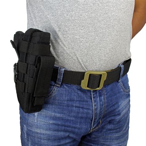 Tactical Gun Holster Molle Modular Pistol Holster for Right Handed ...