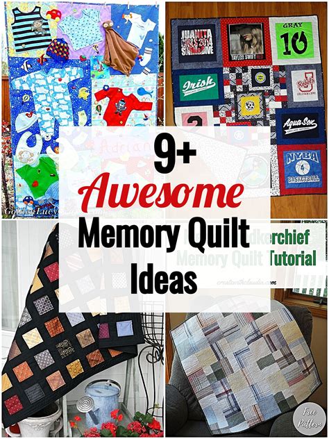 9 Awesome Memory Quilt Ideas - Create with Claudia