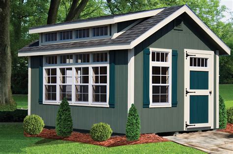 The New England Dormer Sheds features our standard dormer style but ...