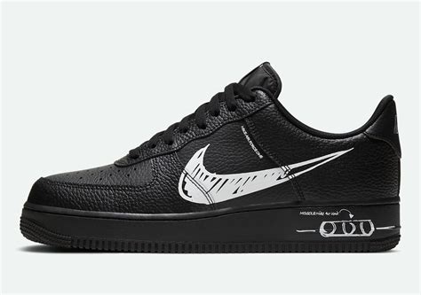 Nike Air Force 1 ''Sketch'' - Black - CW7581-001 | Sneaker Style