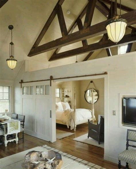 Image result for divider wall in room with vaulted ceiling | Carriage house apartments, Home ...