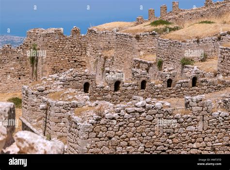 Acrocorinth ruins hi-res stock photography and images - Alamy