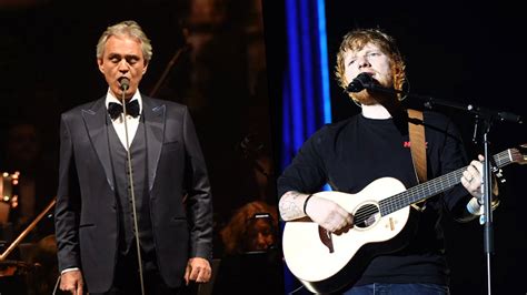 Watch Andrea Bocelli and Ed Sheeran sing ‘Perfect Symphony’ LIVE for the first time - Classic FM