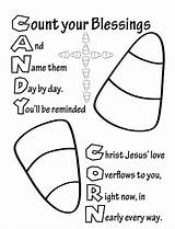 Candy Corn Trinity Sunday School Lesson Sketch Coloring Page sketch template