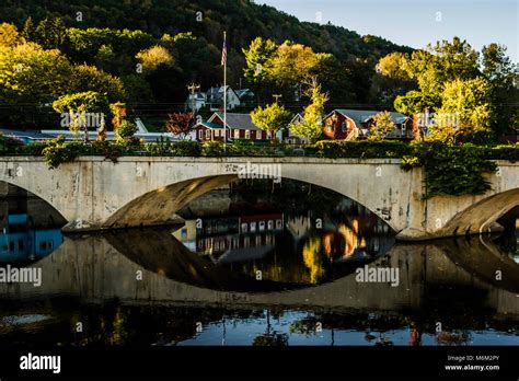 Bridge of Flowers Shelburne Falls, Massachusetts, USA Stock Photo - Alamy