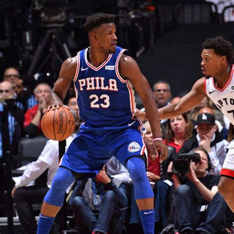 Jimmy Butler's 30 Lifts 76ers to Road Win vs. Raptors Despite Kawhi Leonard's 35 | News, Scores ...