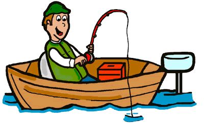 Fisherman clip art clipart image - Clip Art Library | Boat cartoon, Clip art, Clip art library