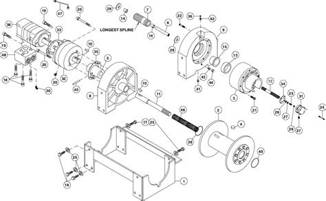 Hydraulic Winch Parts Diagram