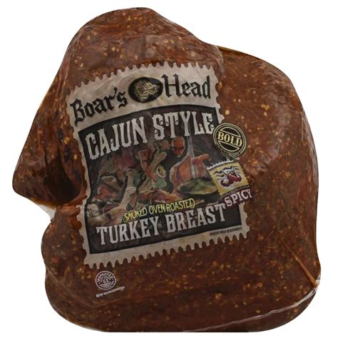 Boar's Head Bold Cajun Style Smoked Oven Roasted Turkey Breast - Shop ...