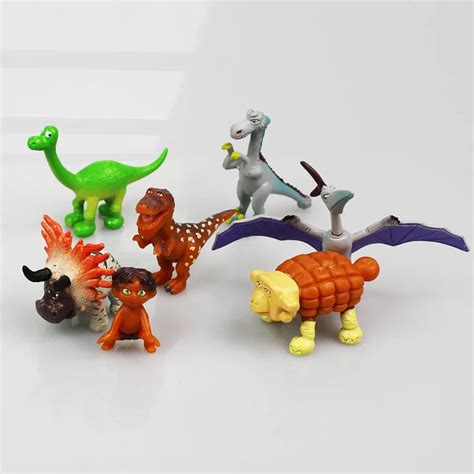 Good Dinosaur Toy Arlo Spot Dinosaur PVC Figures Toys Model Dolls 3~6cm Great Gift 7Pcs/Set ...