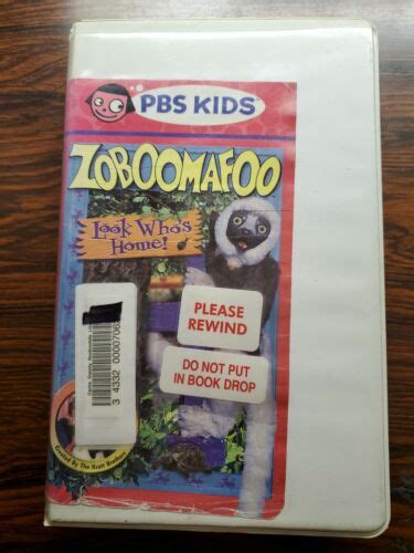 Zoboomafoo [VHS] Look Who's Home! PBS Kids 794054844535 | eBay