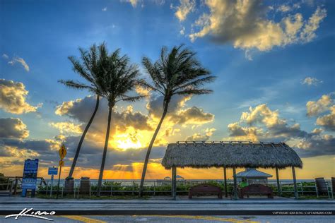 Juno Beach Park at sunrise Palm Beach County Florida | Royal Stock Photo