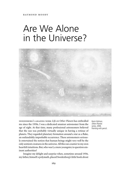 (PDF) ARE WE ALONE IN THE UNIVERSE? PART - II