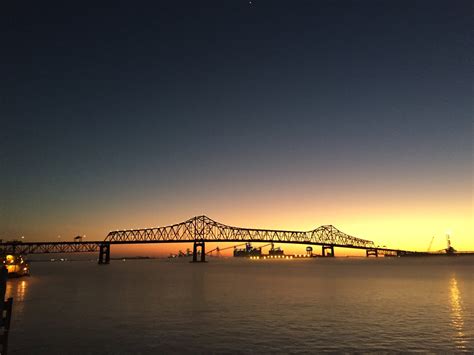 The Mississippi River bridge : r/batonrouge