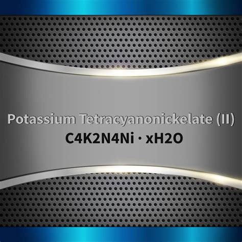 Potassium Tetracyanonickelate (II) buy from Ekarts