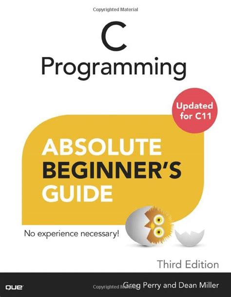 Amazon.com: C Programming Absolute Beginner's Guide: 9780789751980 ...