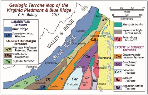 Piedmont - The Geology of Virginia