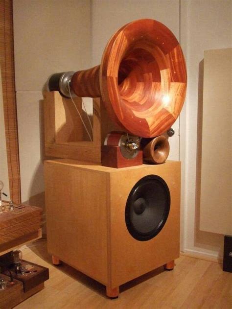 Horn Speaker | Audio design, Speaker design, Horn speakers