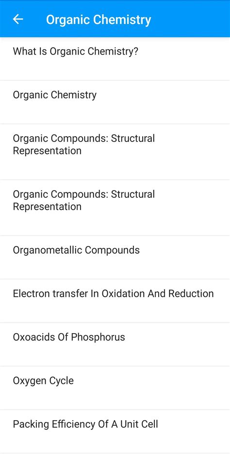 Скачать Organic Chemistry APK для Android