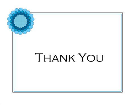 Thank You Note Cards (free printable)