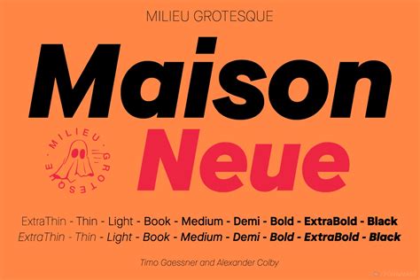 Maison Neue Font Free Download