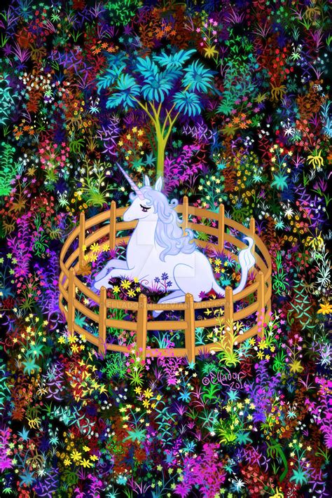 The Unicorn in Captivity by Elladorine on DeviantArt