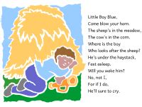 Little Boy Blue Coloring Pages and Printable Activities