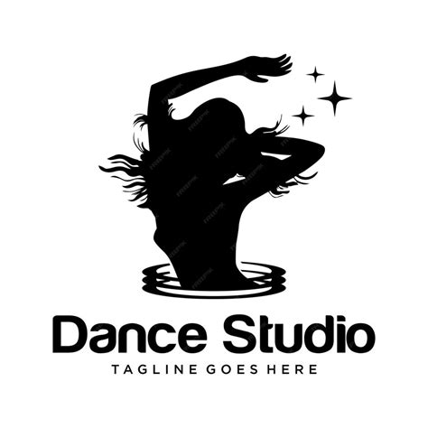 Premium Vector | Dance Studio Logo Design