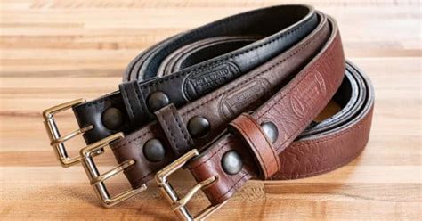 Buffalo Leather Belt - Made In USA - Handmade | Buffalo Billfold Company