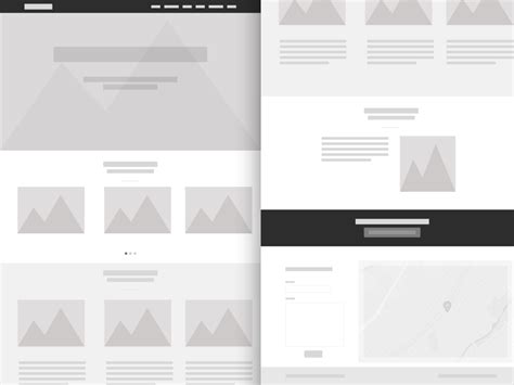 Sample Website Wireframe Sketch freebie - Download free resource for Sketch - Sketch App Sources