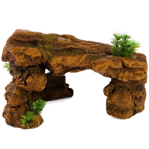 Top Fin Rock Cave Aquarium Ornament size: Large, Brown | Aquarium ornaments, Aquarium ...