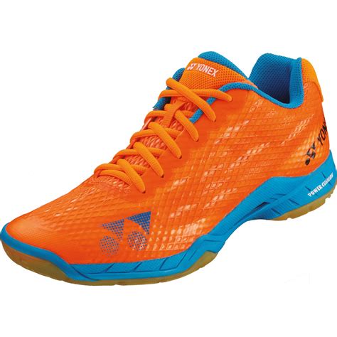 Yonex Mens Aerus Badminton Shoes - Orange - Tennisnuts.com