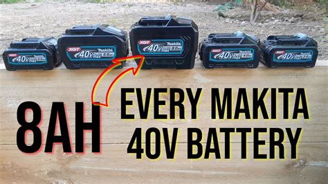 Makita 40v 8Ah Battery THAT'S ONE BIG BATTERY!!! - YouTube