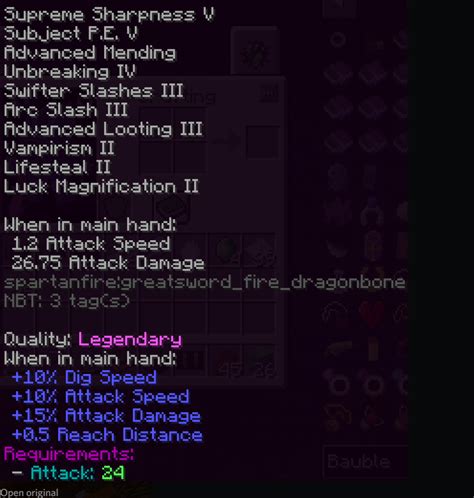 What enchants left for my greatsword? Help? : r/RLCraft