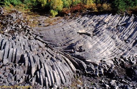 Columnar basalt patterns photo WP01877