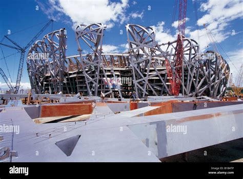 construction site of National Stadium,Beijing,China Stock Photo - Alamy