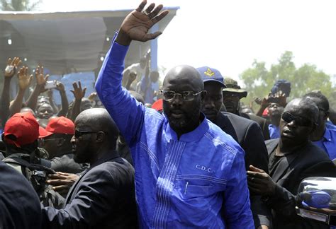 Who is Liberia's George Weah, the Footballer Turned Presidential ...