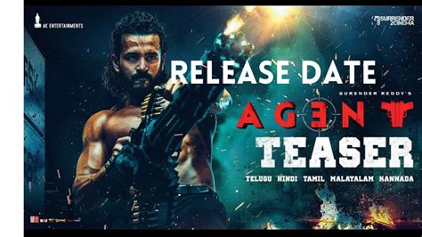 Agent Movie Release Date| #AkhilAkkineni - YouTube