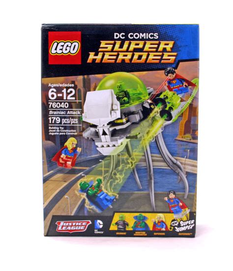 Brainiac Attack - LEGO set #76040-1 (NISB) (Building Sets > Super Heroes > Marvel Universe)