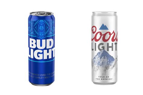 Bud Light Vs Coors Light - Taste, ABV, Calories, Carbs, Ingredients