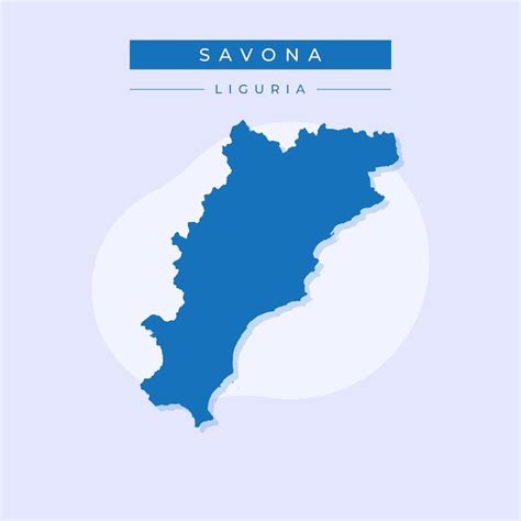 Premium Vector | Vector illustration vector of savona map italy