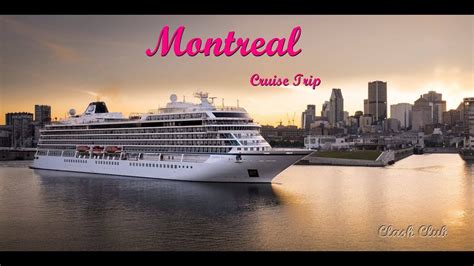 Montreal sightseeing cruise trip on Saint Lawrence River in Quebec - Clash Club - YouTube