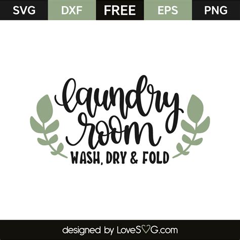 Laundry svg Laundry Room svg dxf Laundry Cut File Laundry Sign svg ...