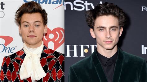 Harry Styles Interviewed Timothee Chalamet