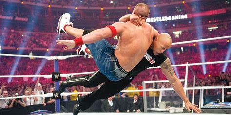 The Real-Life Heat Between WWE Wrestlers John Cena and The Rock, Explained