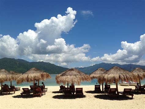 Beautiful beach@Sanya | Beautiful beaches, Natural landmarks, Landmarks