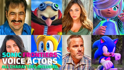 SONIC FRONTIERS VOICE ACTORS & CHARACTERS (All Characters Included ...