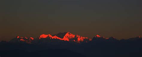 Sunrise At Mountain Kanchenjunga Photograph by Sunayan Banerjee