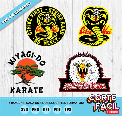 Cobra Kai Logo Bundle Svg Cobra Kai Letter Font Clipart Cobra Kai Svg ...